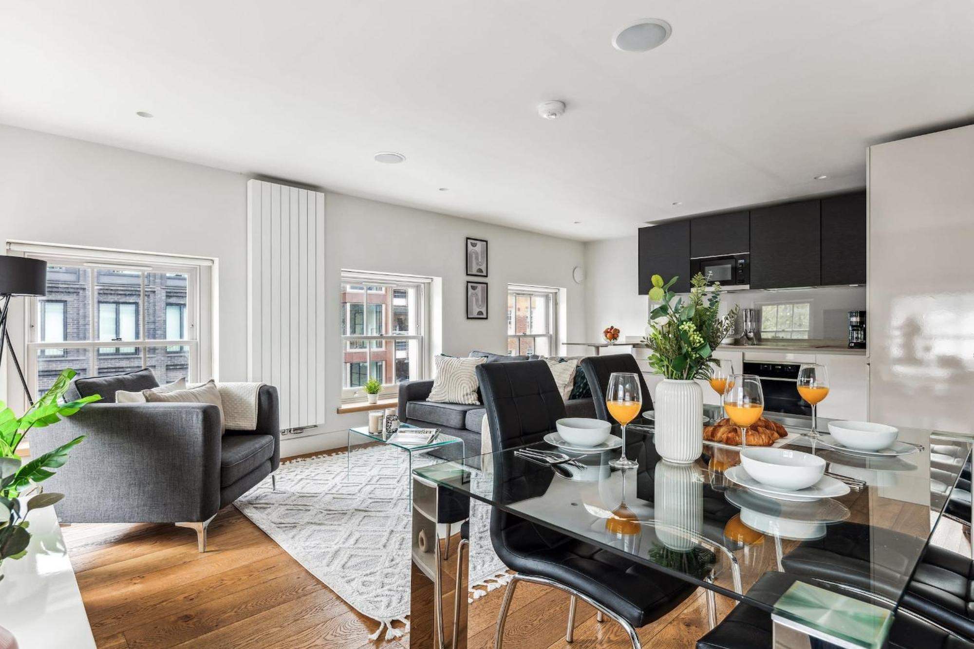 Modern 1Br In Central Fitzrovia - Cityapartmentstay Londres Exterior foto