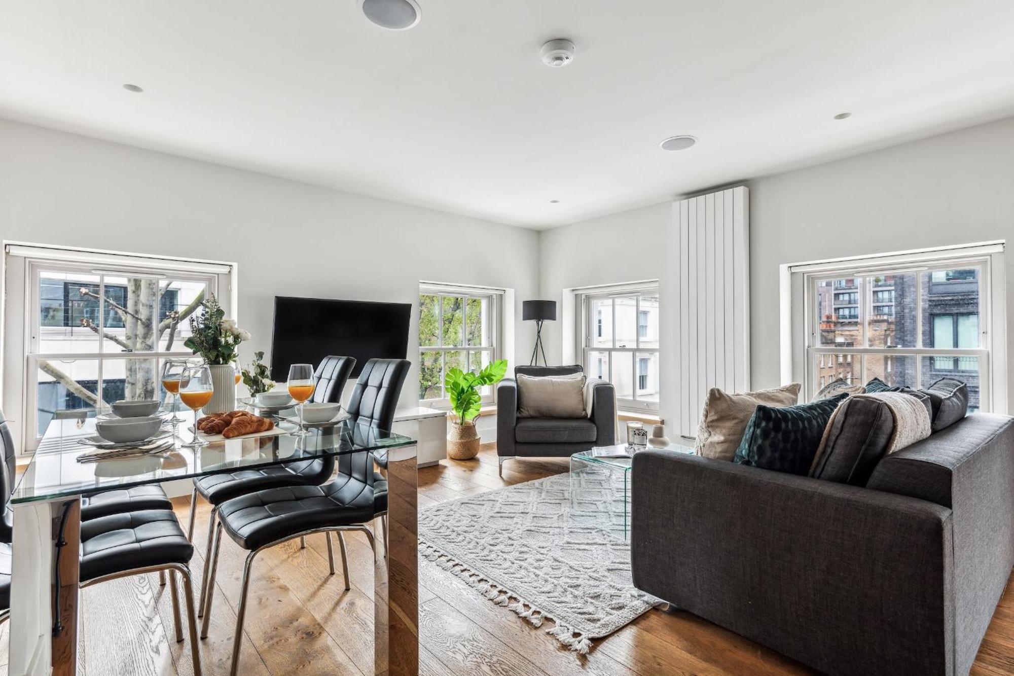 Modern 1Br In Central Fitzrovia - Cityapartmentstay Londres Exterior foto